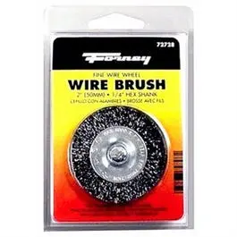 Fine Crimped Wire Wheel, 2 X .25 X .012-In. 1