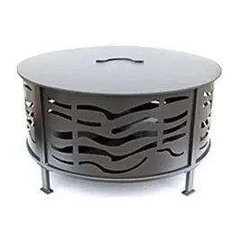Fire Pit, Wood-Burning, Steel, 30-In. 1