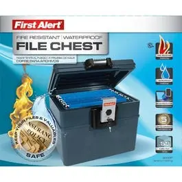 Fire & Waterproof Hanging File Chest Safe, 0,62-Cu, Ft. 1