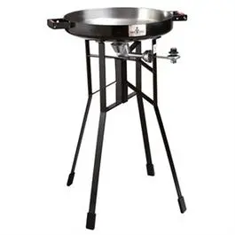 Firedisc Cooker, 22-In. Diam., Black, 36-In. 1