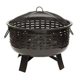 Fireglow Fire Pit, Enameled Bowl, 25-In. 1