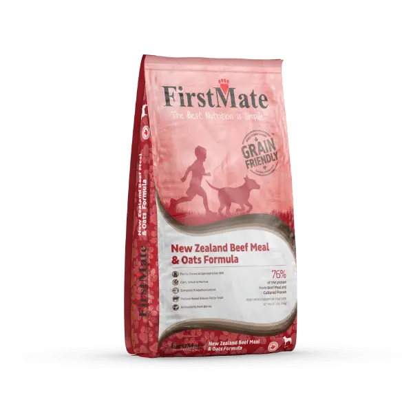 Firstmate Grain-Friendly New Zealand Beef & Oats Formula Dog Food 1