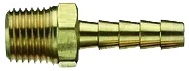 Fitting 1/4Id X 1/4 Mnpt Barb 1