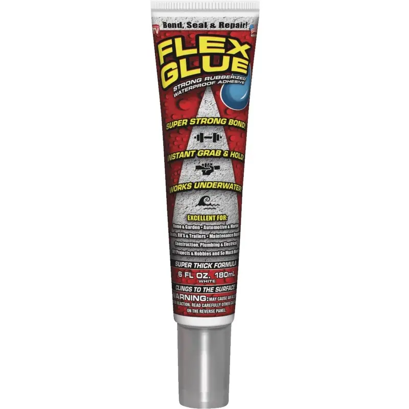 Flex Glue 6 Oz. White Multi-Purpose Adhesive 1