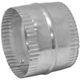 Flexible Duct Connector, Aluminum, 4-In. 1