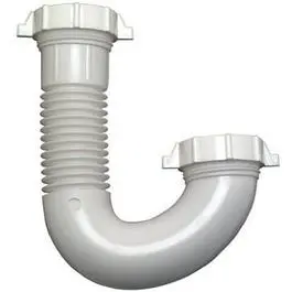 Flexible Lavatory/Kitchen Drain J Bend 1
