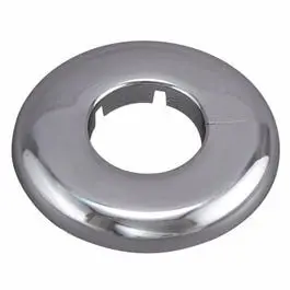 Floor/Ceiling Plate Flange, Chrome-Plated, 1-In. 1