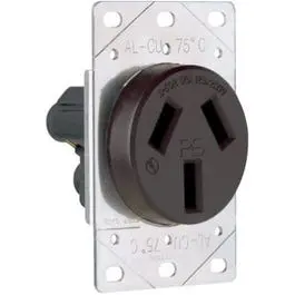 Flush Outlet 50A 125/250V 3W 1