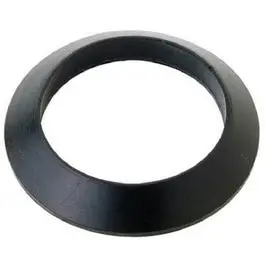 Flush Valve Shank Washer, Beveled Rubber 1