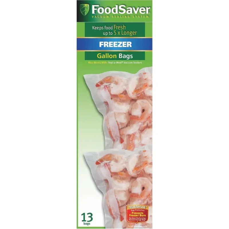 Foodsaver 1 Gal. Freezer Bag (13 Count) 1