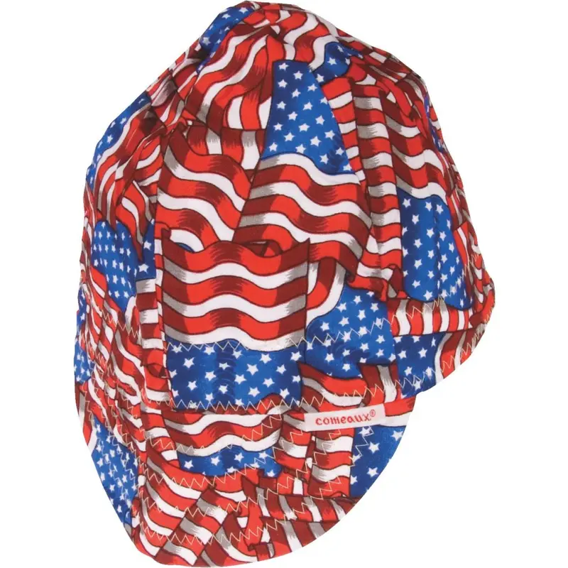 Forney Size 7-3/8 Multi-Colored Welding Cap 1