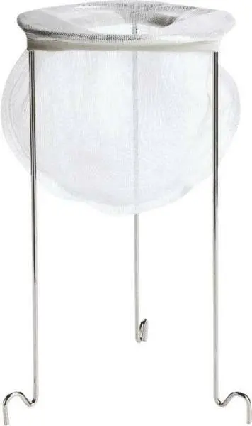 Fox Run Nylon Bag Reusable Jelly Metal Strainer, 11.75" 1