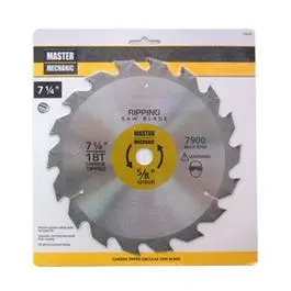 Framing Combo/Rip Circular Saw Blade, 18 Teeth, 7-1/4-In. 1