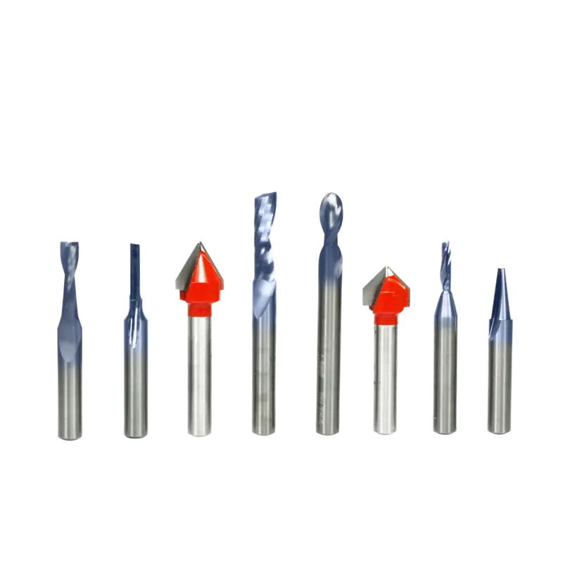 Freud 8 Piece Cnc Router Bit General Purpose Set 1