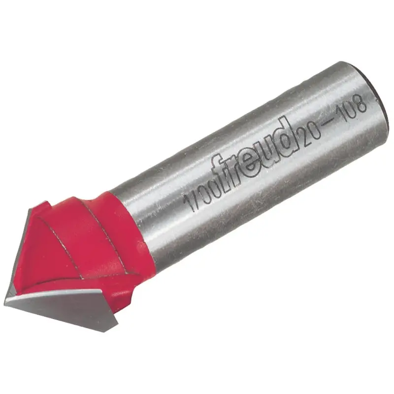Freud Carbide Tip 3/4 In. V-Groove Bit 1