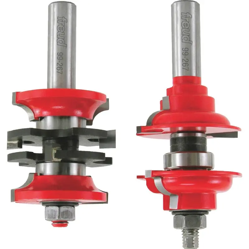 Freud Entry & Interior Door Roundover 2-Piece Router Bit Set 1