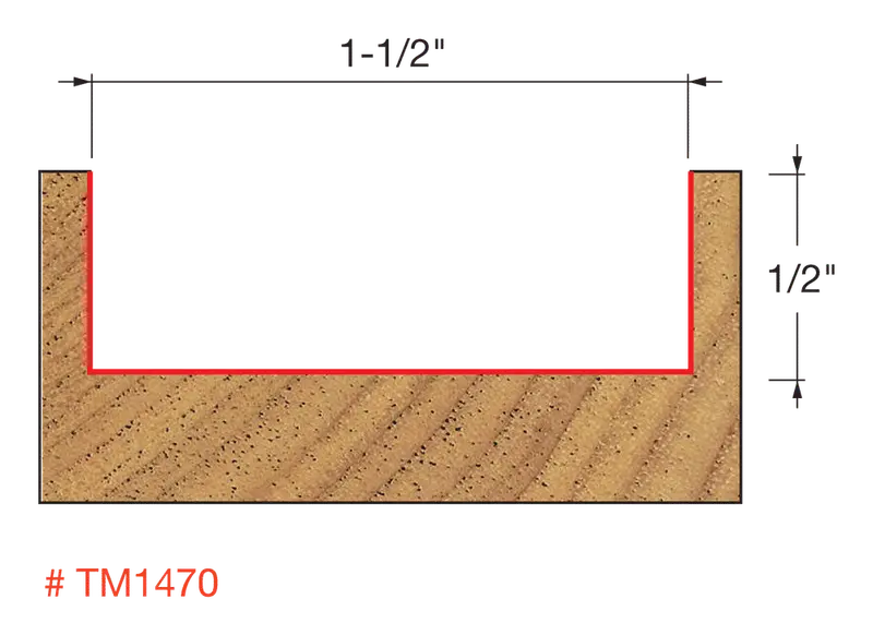 Freud Solid Wood Surfacing & Rabbeting Bit 2