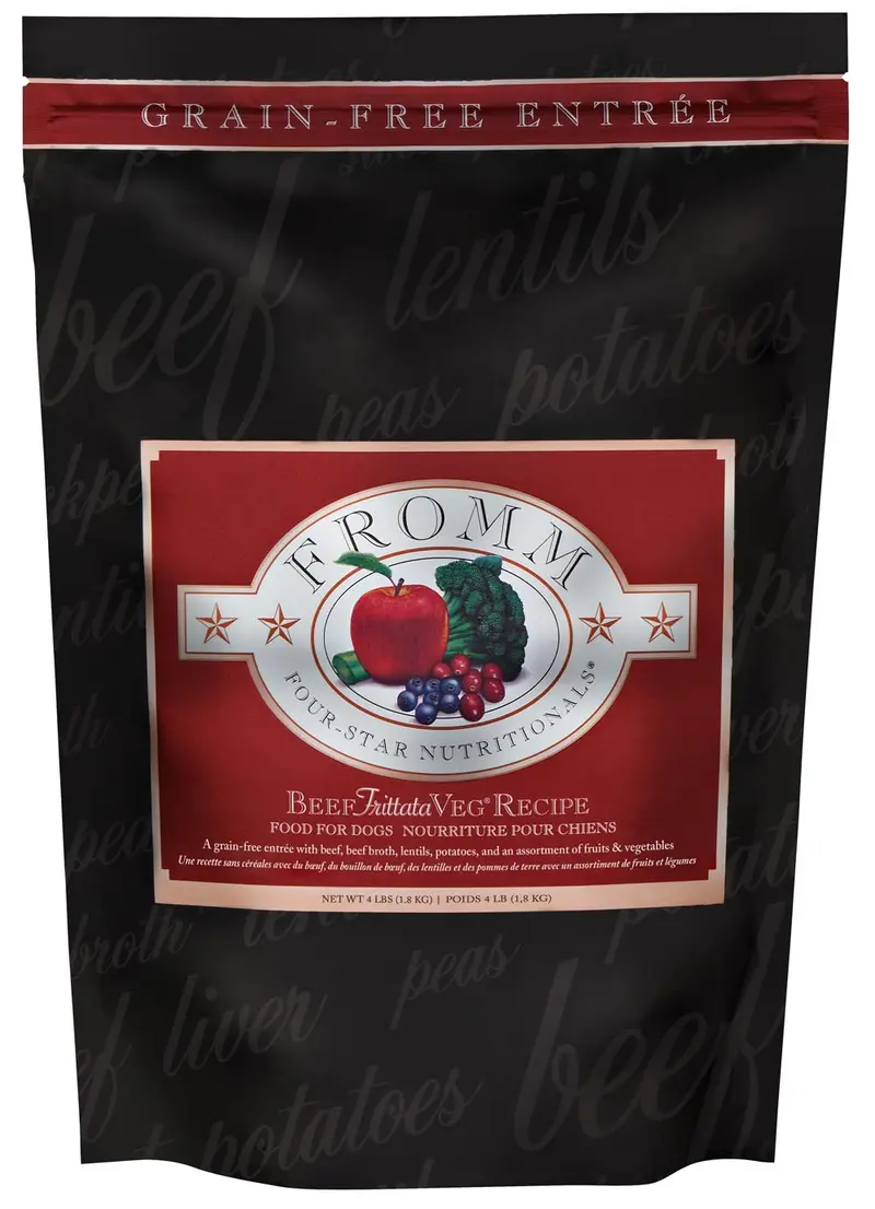 Fromm Four-Star Beef Frittata Veg® Recipe Dog Food 1