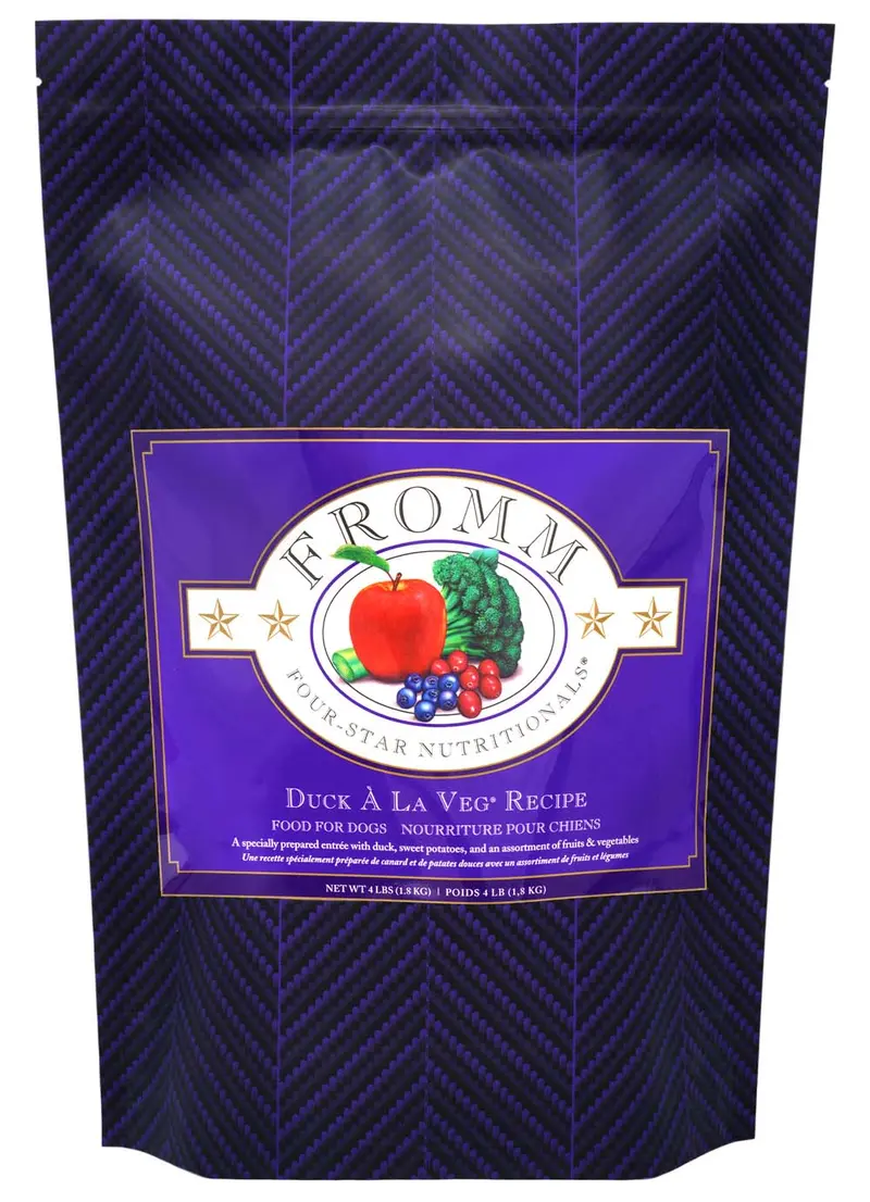 Fromm Four-Star Duck À La Veg® Recipe Dog Food 1