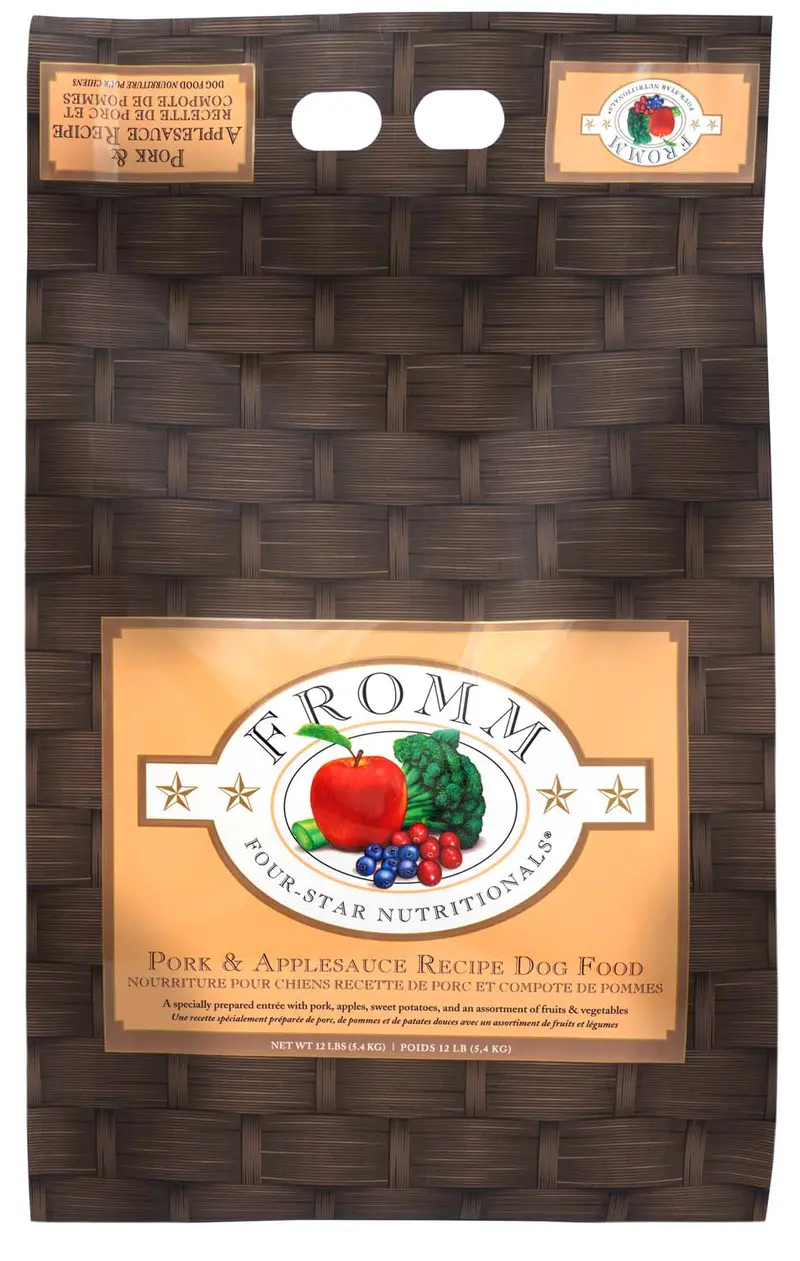 Fromm Four-Star Pork & Applesauce Formula Dog Food 1