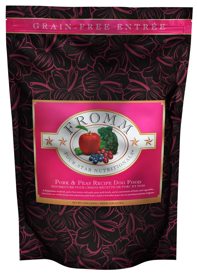 Fromm Four-Star Pork & Peas Recipe Dog Food 1