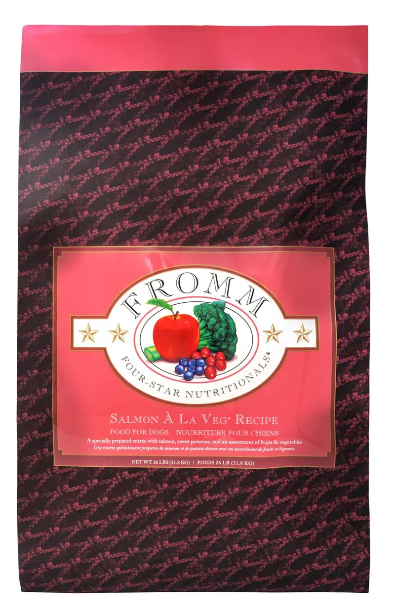Fromm Four-Star Salmon À La Veg® Recipe Dog Food 3