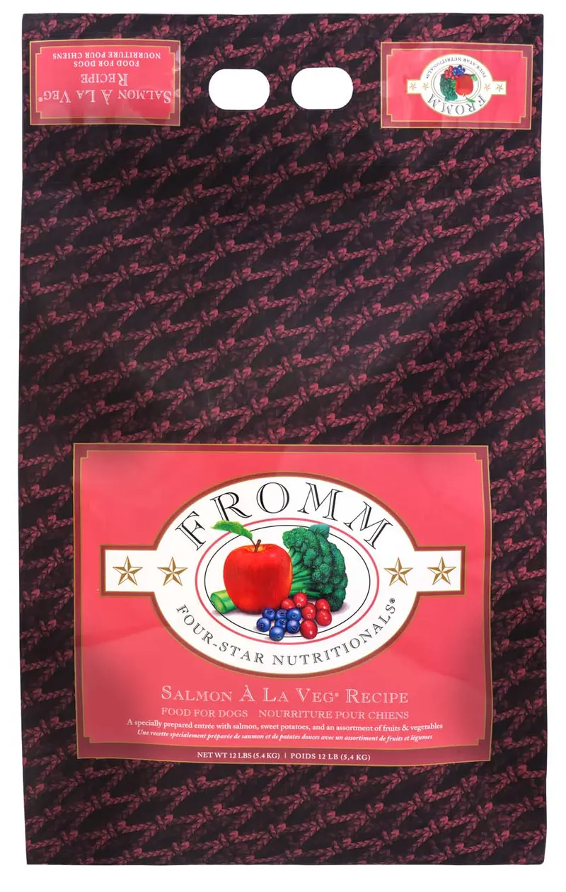 Fromm Four-Star Salmon À La Veg® Recipe Dog Food 3