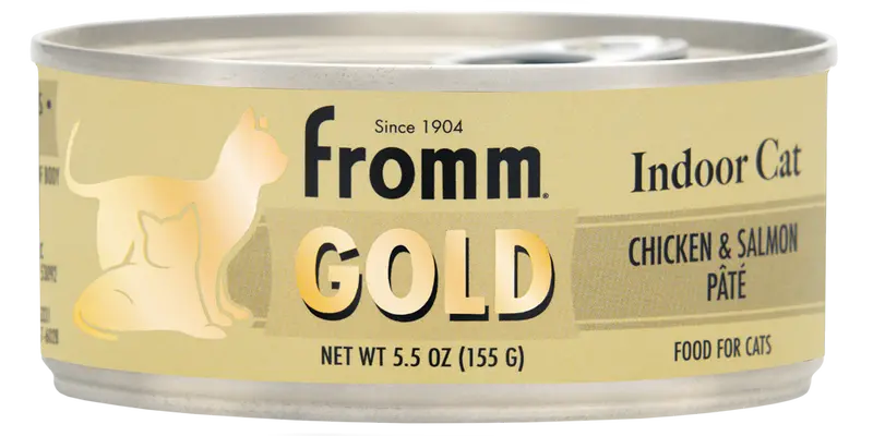 Fromm Gold Indoor Cat Chicken & Salmon Pâté Cat Food 1