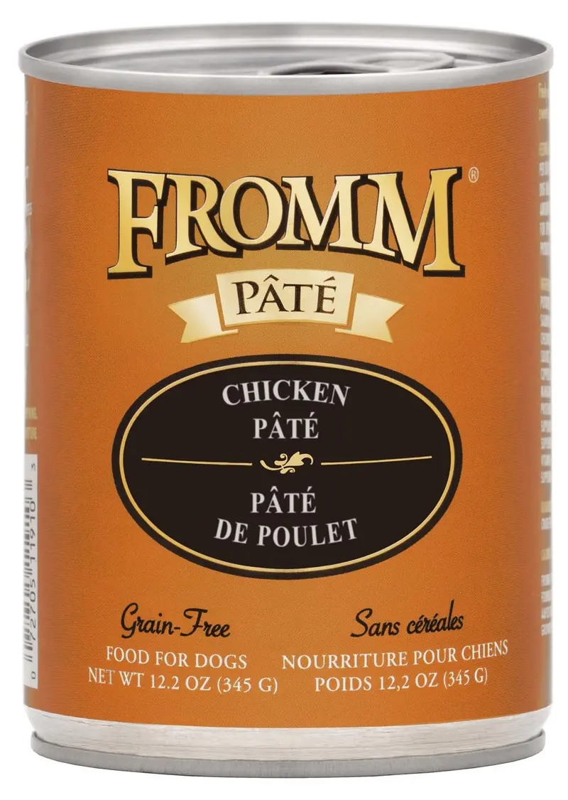 Fromm Grain-Free Chicken Pâté Dog Food 1