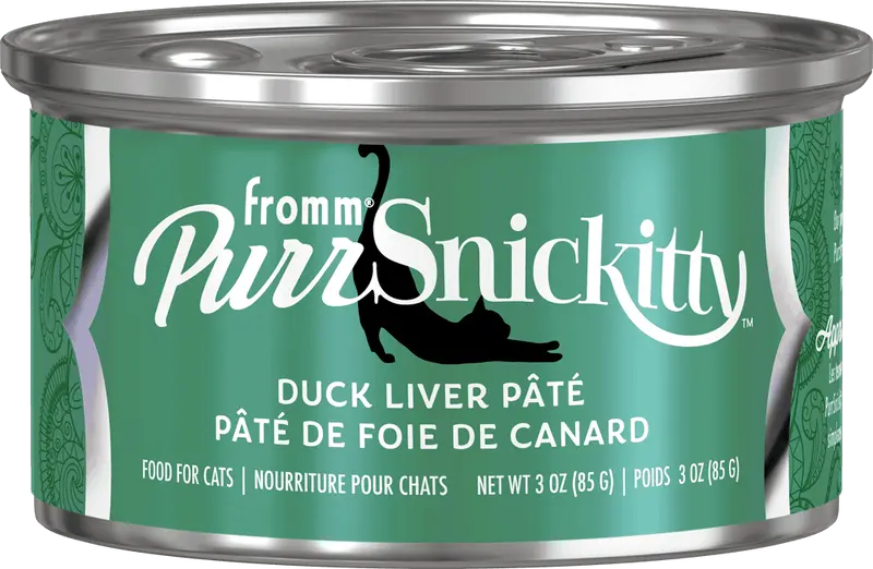 Fromm Purrsnickitty Duck Liver Pâté Cat Food 1