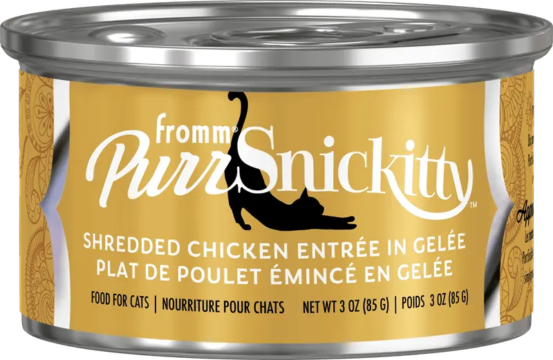 Fromm Purrsnickitty Shredded Chicken Entrée In Gelée Wet Cat Food 1