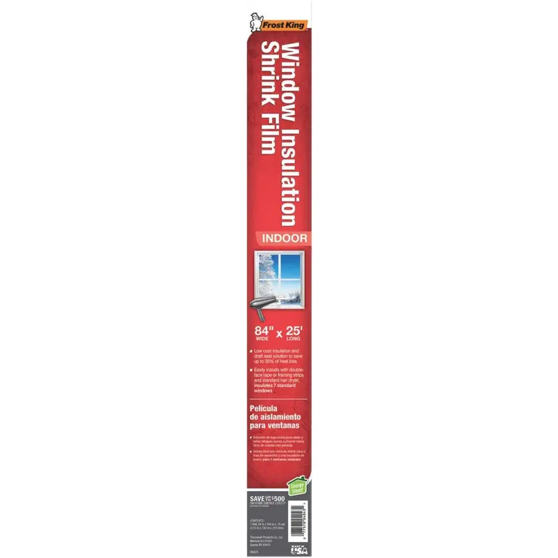 Frost King 84 In. X 25 Ft. Indoor Shrink Window Film 1