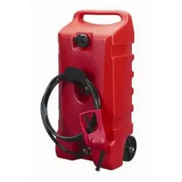 Fuel Container, Wheeled, Red, 14-Gallon 1
