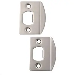 Full Lip Strike, Satin Nickel, 2-Pk. 1