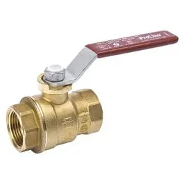 Full Port Ball Valve, Lead Free, Forged Brass, 1-1/2-In. Fpt 1