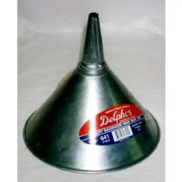 Funnel, Wire Rim, Galvanized, 7-3/4-In. 1