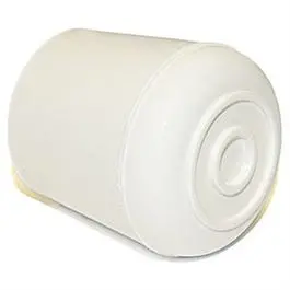 Furniture Leg Tip, Off White Rubber, 1-1/4-In., 4-Pk. 1