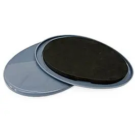 Furniture Sliders, Reusable, Oval, 5-3/4 X 8-1/8-In., 4-Pk. 1