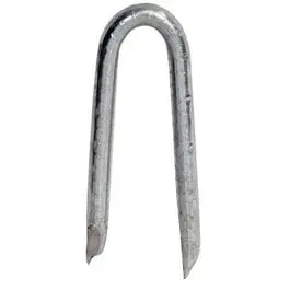 Galvanized Fence Staple, Hot Dipped, 1.25-In., 5-Lb. 1
