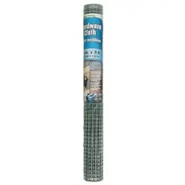 Galvanized Metal Hardware Cloth Fence, 1/2-In. Mesh, 19-Ga., 24-In. X 5-Ft. 1