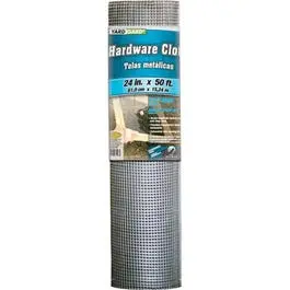 Galvanized Metal Hardware Cloth Fence, 24-In. X 50-Ft. 1