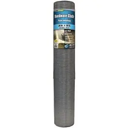 Galvanized Metal Hardware Cloth Fence, 36-In. X 50-Ft. 1