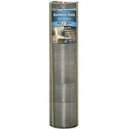 Galvanized Metal Hardware Cloth Fence, 48-In. X 100-Ft. 1