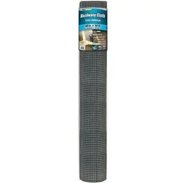 Galvanized Metal Hardware Cloth Fence, 48-In. X 50-Ft. 1