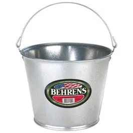 Galvanized Steel Pail, 5-Qt. 1
