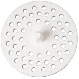 Garbage Disposal Strainer, White Plastic 1