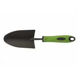 Garden Trowel, Black Carbon Steel Blade, Ergo Handle 1