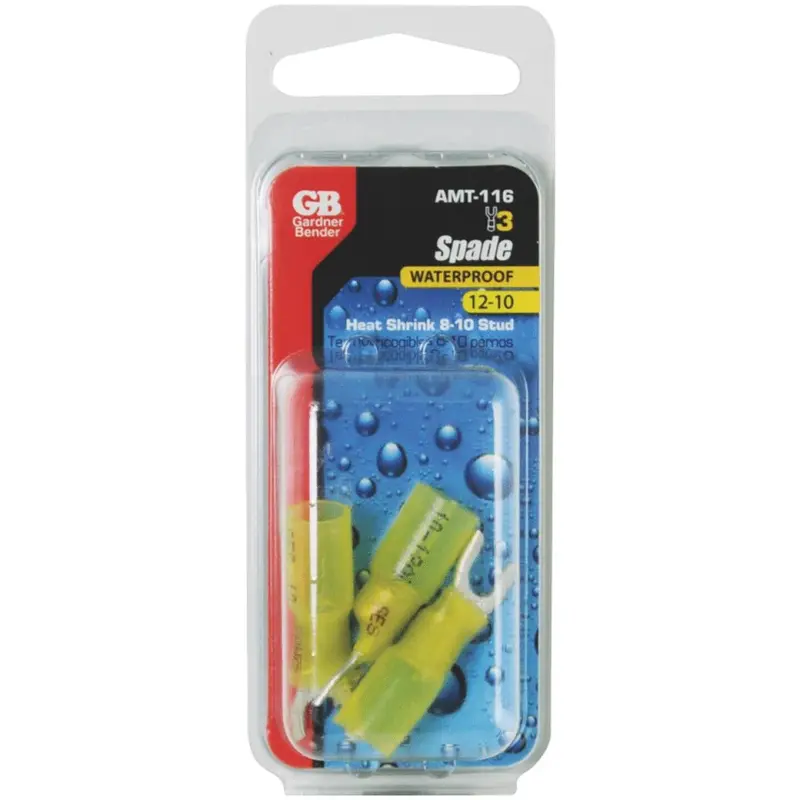 Gardner Bender 12 To 10 Awg #8 To #10 Yes Spade Terminal (3-Pack) 1