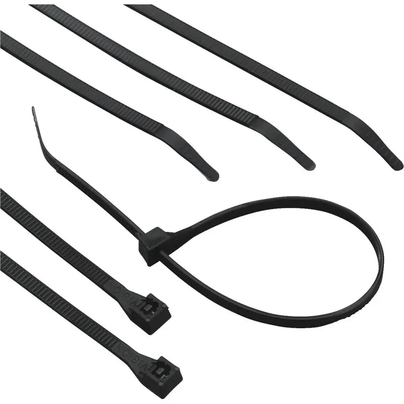 Gardner Bender 14 In. X 0.17 In. Black Nylon Ultra Violet Cable Tie (8-Pack) 1