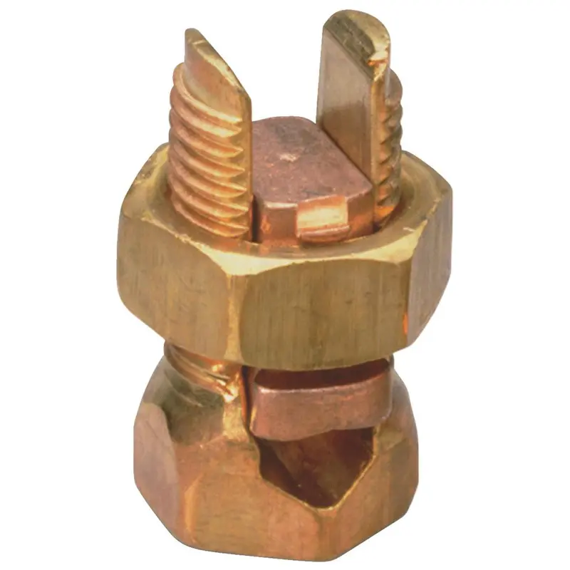 Gardner Bender #16 To #10 Awg Stranded, #16 To #8 Awg Solid Copper Alloy Split Bolt Connector (2-Pack) 1